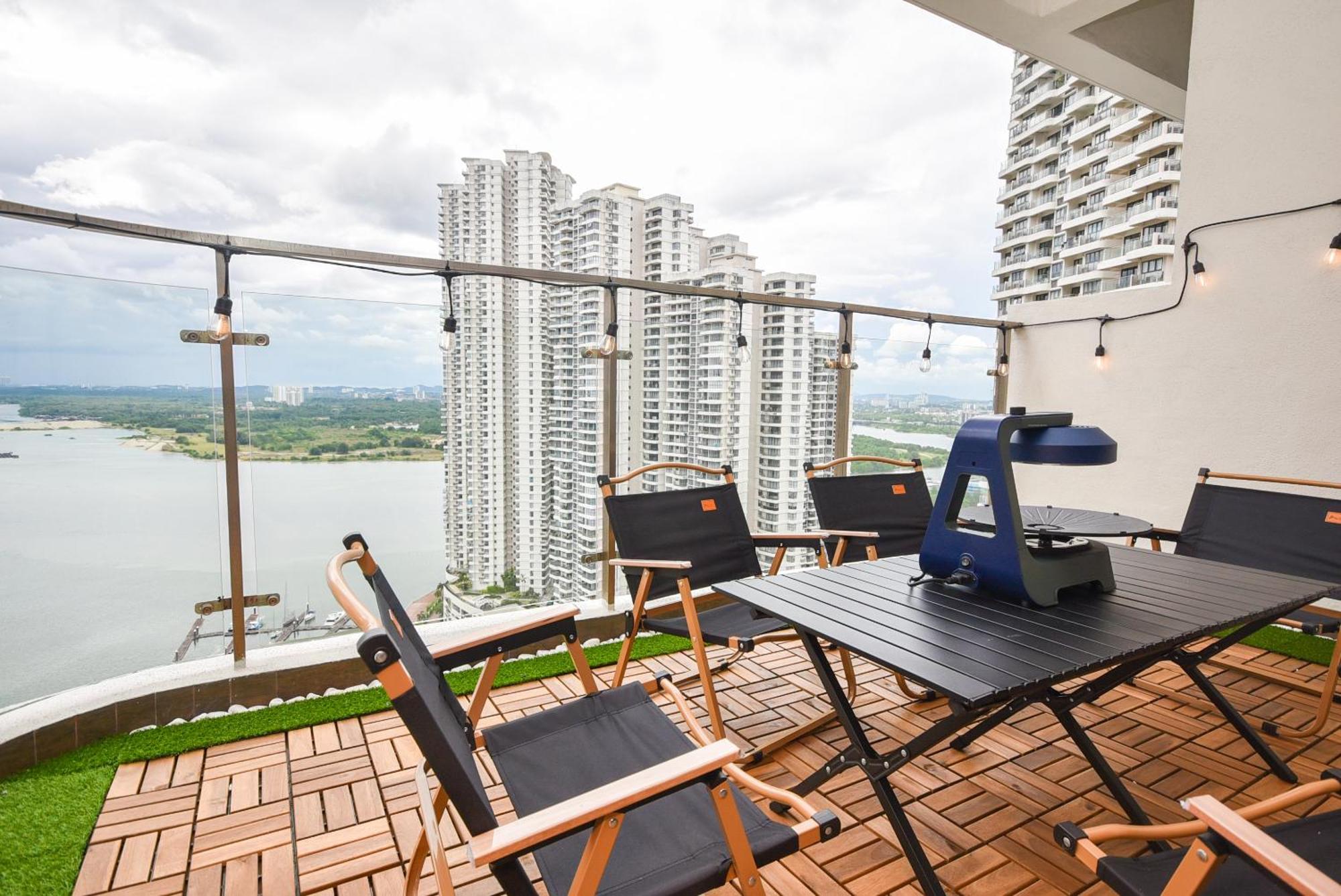 Country Garden Seaview Suite By Nest Home At Danga Bay Johor Bahru Ngoại thất bức ảnh