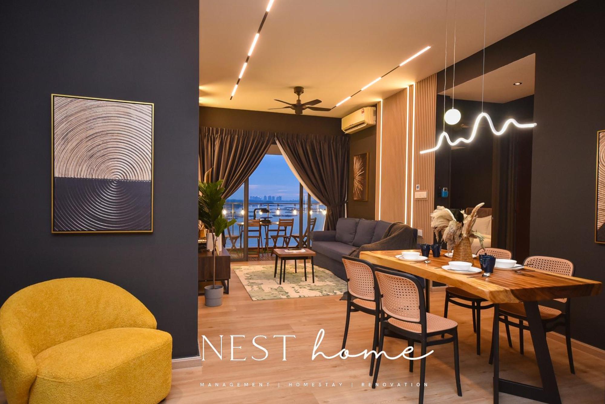 Country Garden Seaview Suite By Nest Home At Danga Bay Johor Bahru Ngoại thất bức ảnh